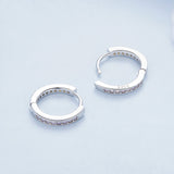925 Sterling Silver Opal Earrings for Women