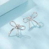925 Sterling Silver Earrings in Oxidized Finish - Size 1.7*1.8cm for Women