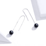 925 Sterling Silver Earrings with Quality Shell Pearl for Women
