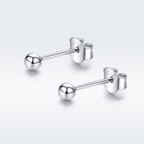 925 Sterling Silver Stud Earrings for Women