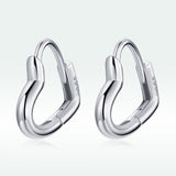 925 Sterling Silver & Platinum Earrings for Women