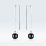 925 Sterling Silver Earrings with Quality Shell Pearl for Women