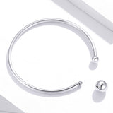 925 Silver Oxidized Pavé Setting CZ Bracelet