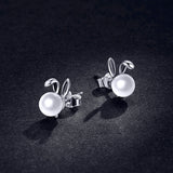 925 Sterling Silver Earrings with Quality Shell Pearl