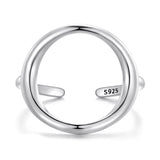 925 Sterling Silver Oxidized 1.8mm Wide Ring