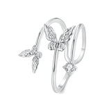 925 Sterling Silver Pavé Setting CZ Ring