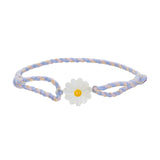 925 Sterling Silver Plated Platinum Deep Seashell Bracelet 24cm Adjustable for Women