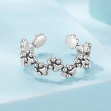 925 Sterling Silver Oxidized Silver 0.44cm Ring for Women