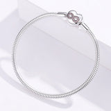 925 Sterling Silver Bracelet 17.0cm for Women