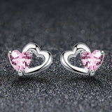 925 Sterling Silver Earrings with Pavé Setting CZ for Women