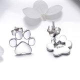 925 Sterling Silver Platinum Plated Earrings for Women