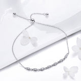 925 Sterling Silver Bracelet 22cm for Women