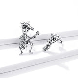 S925 Oxidized Silver Earrings Size 1.5*1cm, 2.4*1.3cm for Women