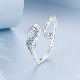 925 Sterling Silver White Gold Plated Pavé Setting CZ 1.3mm Ring for Women
