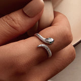 925 Sterling Silver Pavé Setting CZ Ring