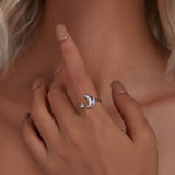 925 Sterling Silver Ring with Pavé Setting CZ in 1.9mm Width for Women