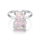 925 Sterling Silver Ring with Pavé Setting CZ for Women