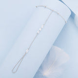 925 Sterling Silver White Gold Plated Bracelet with Pavé Setting CZ for Women
