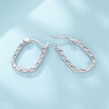 925 Sterling Silver Hoop Earrings for Women