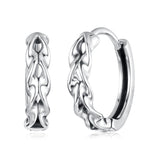 925 Sterling Silver Earrings for Women with Oxidized Finish
