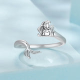 925 Sterling Silver Oxidized Silver 0.17cm Ring