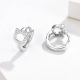 925 Sterling Silver CZ Earrings for Women