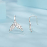 925 Sterling Silver Earrings with Pavé Setting in Oxidized Finish