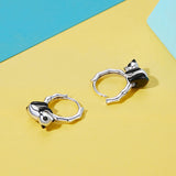 S925 Sterling Silver Enamel Earrings for Women