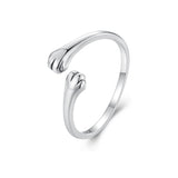 925 Sterling Silver Oxidized 1.6mm Ring