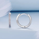 925 Sterling Silver Opal Earrings for Women