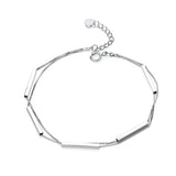 925 Sterling Silver Bracelet 20cm for Women