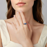 925 Sterling Silver Kyanite Ring for Women