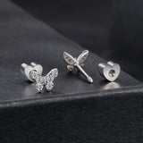 925 Sterling Silver Moissanite Necklace 0.5x0.6cm for Women