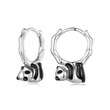S925 Sterling Silver Enamel Earrings for Women