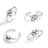 925 Sterling Silver Oxidized Silver Ring