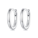 925 Sterling Silver & White Gold Plated Earrings for Women