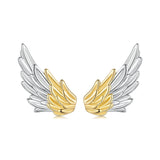 925 Sterling Silver Earrings with White Gold Plating for Women