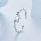 925 Sterling Silver Star Ring for Women