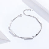 925 Sterling Silver Bracelet 20cm for Women