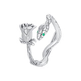 925 Sterling Silver 2mm Pave Setting CZ Ring