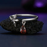 925 Sterling Silver Ring with 0.6 Carat CZ for Women