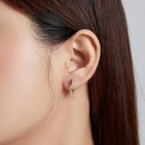 925 Sterling Silver Earrings 1.5cm x 1.7cm for Women