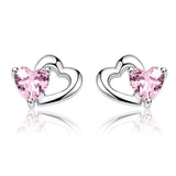 925 Sterling Silver Earrings with Pavé Setting CZ for Women
