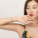 925 Sterling Silver Adjustable Bracelet for Women