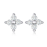 925 Sterling Silver CZ Earrings for Women