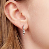 925 Sterling Silver Hoop Earrings for Women