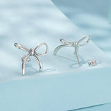 925 Sterling Silver Earrings in Oxidized Finish - Size 1.7*1.8cm for Women