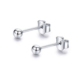 925 Sterling Silver Stud Earrings for Women