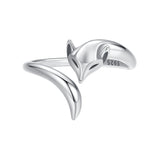 925 Sterling Silver Oxidized Silver 0.18cm Ring