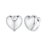 S925 Oxidized Silver 11mm Earrings for Women